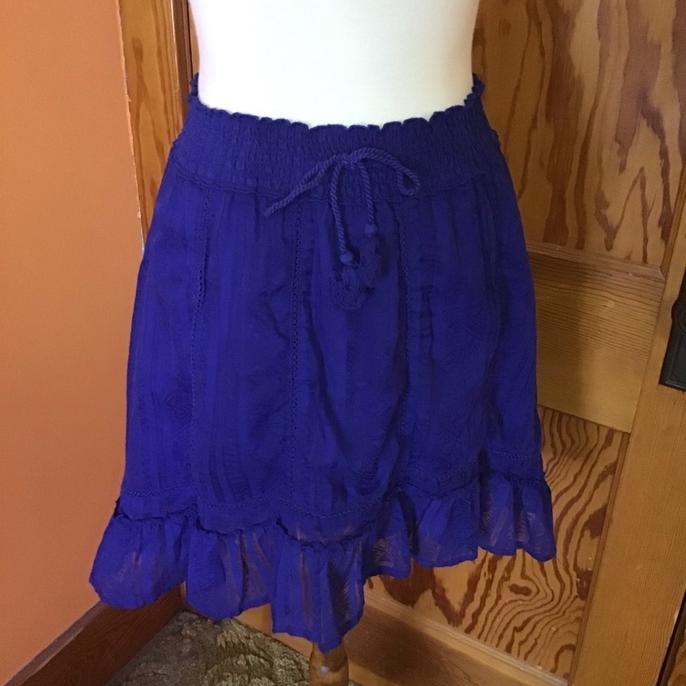 Aeropostale bright summer hippie chic skirt - Picture 14 of 15